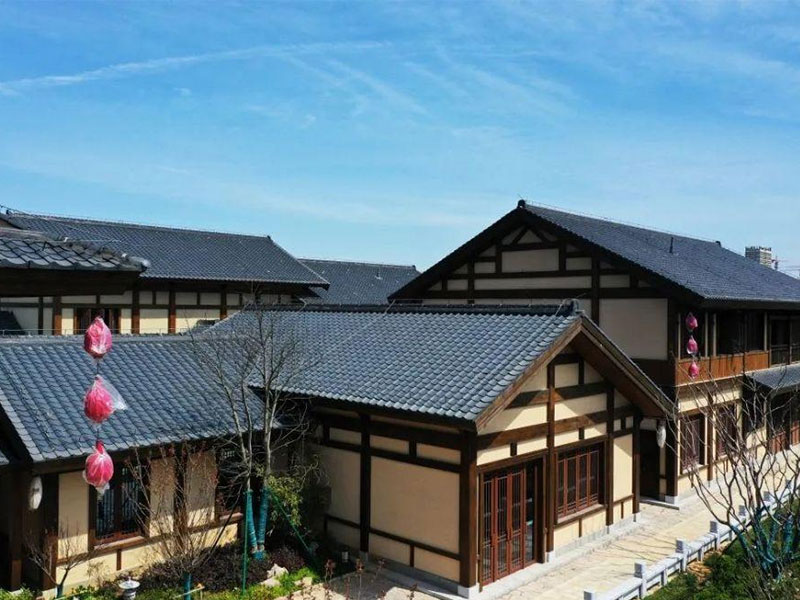 کاشی سقف فلزی به سبک ژاپنی منگنز آلومینیوم آلومینیوم